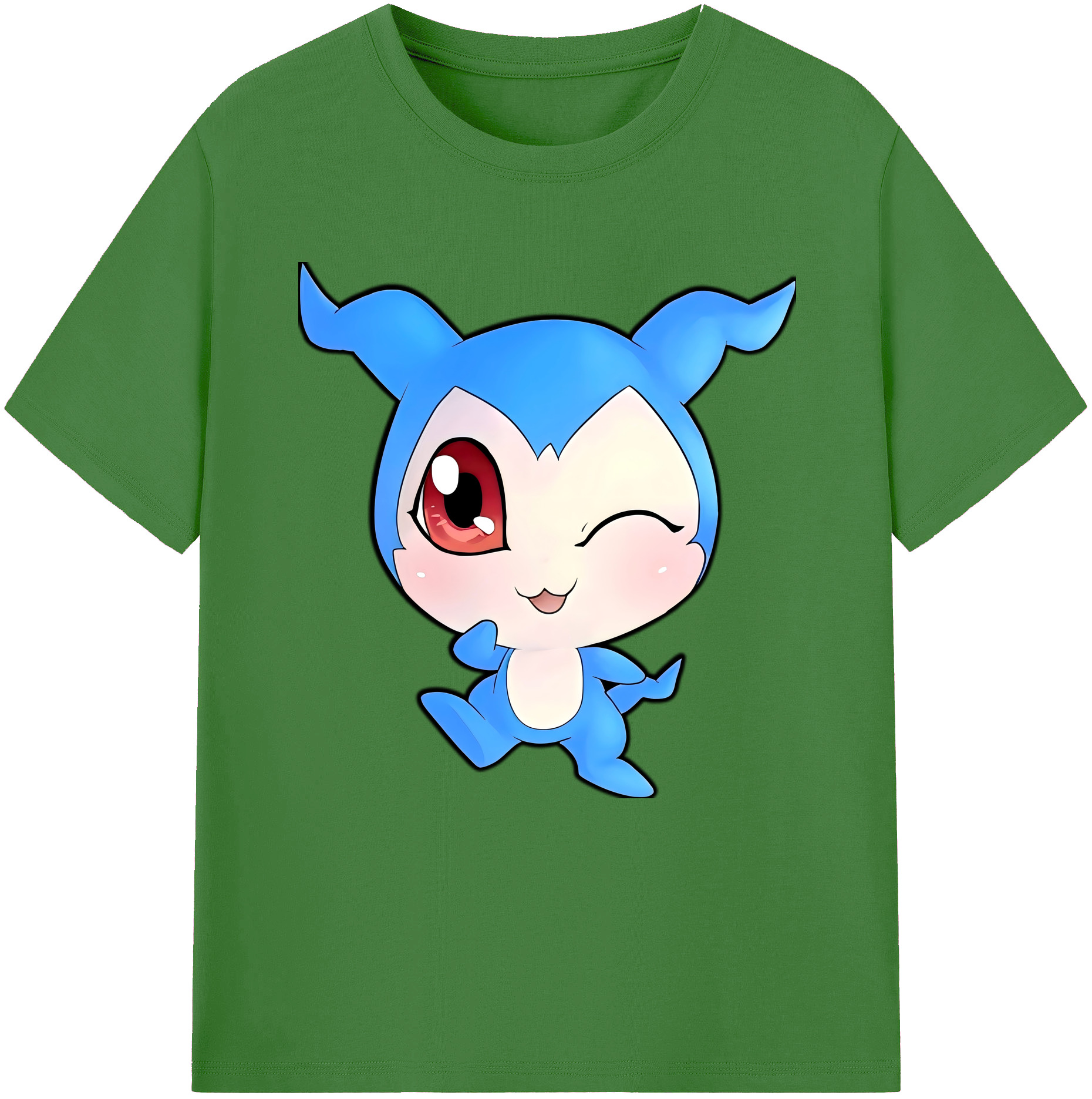 （画像用） Digimon デジタルモンスター/デジモン レディースカジュアルプリントTシャツ（綿100％）